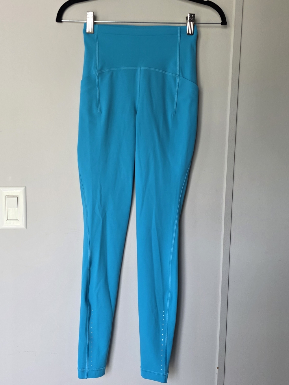 lululemon athletica Turquoise High-Rise Performance Leggings